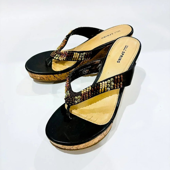 CALL IT SPRING Brown  platform sandals - Picture 4 of 7